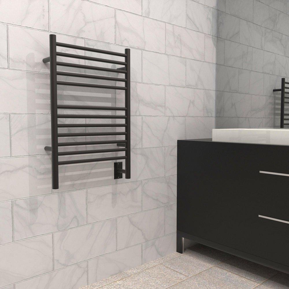 Amba Products Oil Rubbed Bronze 21-1/4 x 31-3/4 in. Wall Mount Towel Warmer 