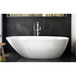 66-3/8 x 29-7/8 in. Freestanding Bathtub in Quarrycast White