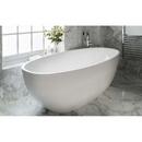 Victoria+Albert&reg; White 70-1/2 x 34 in. EnglishCast&reg; Freestanding Oval Bathtub with Center Drain and Void Space 