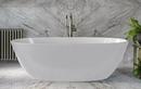 66-7/8 x 31-3/4 in. Freestanding Bathtub Center Drain in Englishcast™ White