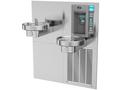 8 gph Bi-Level Modular Water Cooler in Stainless Steel with Electronic Bottle Filler