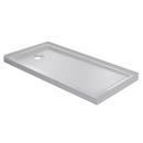 60 in. x 32 in. Shower Base with Left Drain in White