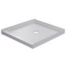 36 in. x 36 in. Shower Base with Center Drain in White