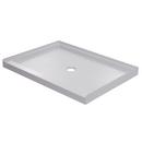 48 in. x 34 in. Shower Base with Center Drain in White