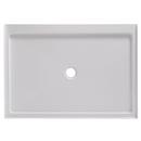 Signature Hardware White 48 in. Rectangle Shower Base 