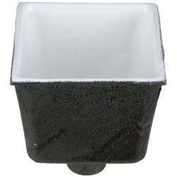 8 x 8 x 6 in. Floor Mount Cast Iron Floor Sink