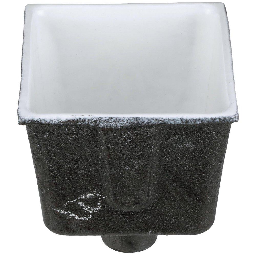 Zurn White Floor Mount Cast Iron Floor Sink 