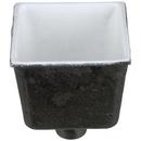 Zurn White Floor Mount Cast Iron Floor Sink 