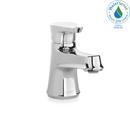 1.5 gpm 1 Hole Metering Bathroom Sink Faucet with Single Lever Handle in Polished Chrome