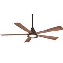 54 in. 46.7W 8385 cfm 5-Blade Ceiling Fan with LED Light in Oil Rubbed Bronze