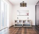 Minka Lavery Dark Bronze 60W 5-Light Candelabra E-12 Semi-Flush Mount Ceiling Fixture 