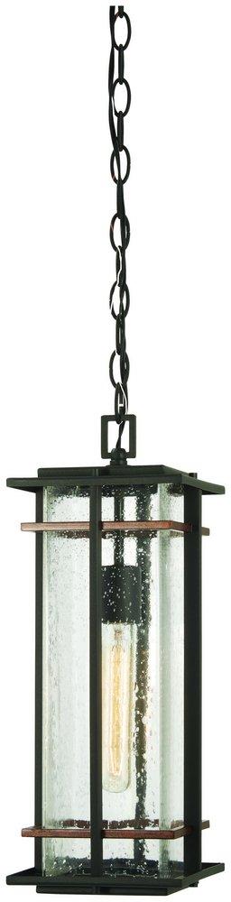Minka Black/Antique Copper 60W 1-Light Medium E-26 Incandescent Outdoor Wall Sconce 