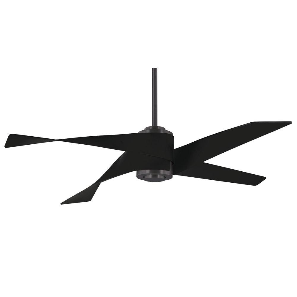 Minka Aire Gun Metal 64 in. 51.21W 4-blade 1-Light Ceiling Fan 