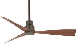 44 in. 3-Blade Indoor/Outdoor Ceiling Fan in Oil Rubbed Bronze