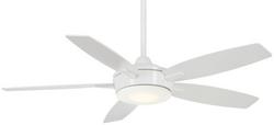 52 in. 5-Blade Indoor Ceiling Fan in White