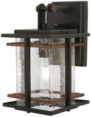Minka Lavery Black 60W 1-Light Medium E-26 Incandescent Outdoor Wall Sconce 