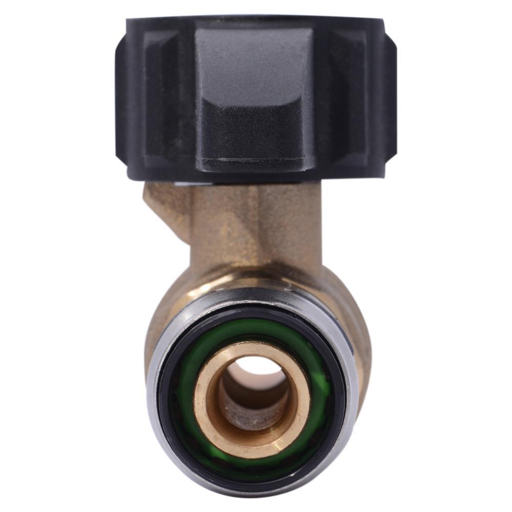 SharkBite&reg; Natural Brass Brass Full Port Push-to-Connect 200# Ball Valve 