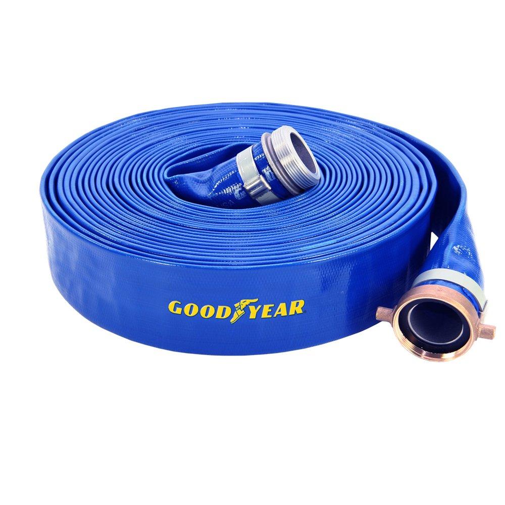 Abbott Rubber Co Inc Blue 50 ft. Discharge Hose in Blue 