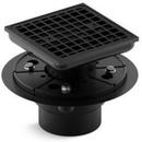 KOHLER Matte Black 2 - 3 in. PVC Tile-In Square Shower Drain 