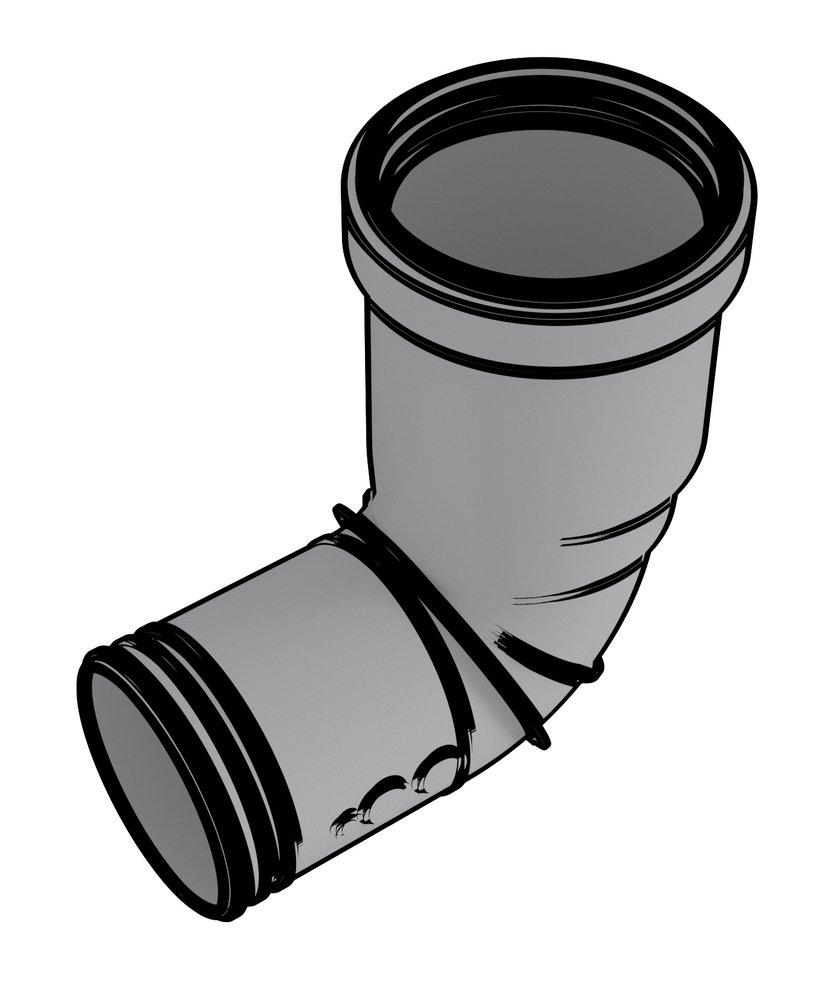 2/4 60/100 CONDENSING 90 DEGREE DIVERTER NOSE 