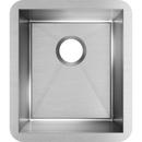 Elkay Polished Satin 16 x 18-1/2 in. No Hole Stainless Steel Single Bowl Undermount Kitchen Sink 