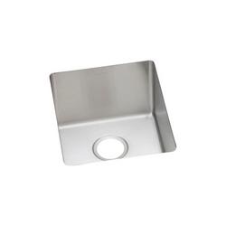 16 in. Undermount Stainless Steel Single Bowl Kitchen Sink in Polished Satin