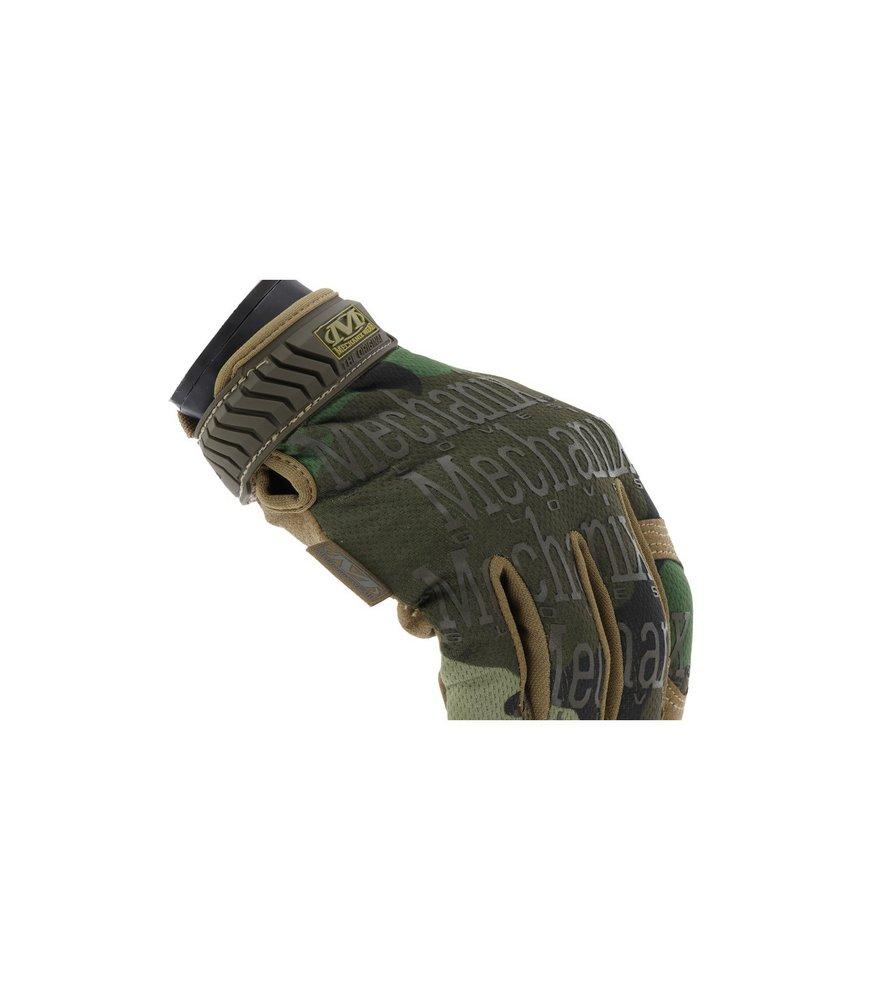 Mechanix Wear Woodland Camo Synthetic Leather Rubber Glove in Woodland Camo 