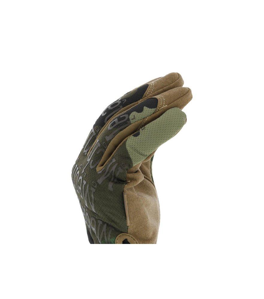 Mechanix Wear Woodland Camo Synthetic Leather Rubber Glove in Woodland Camo 