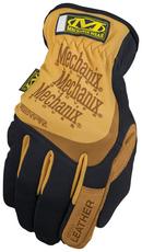 Mechanix Wear Brown Grain Leather Glove in Brown and Black 