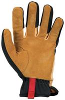 Mechanix Wear Brown Grain Leather Glove in Brown and Black 