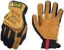 Mechanix Wear Brown/Black Grain Leather Glove in Brown and Black 