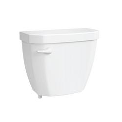 1.28 gpf Toilet Tank in White with White Lever