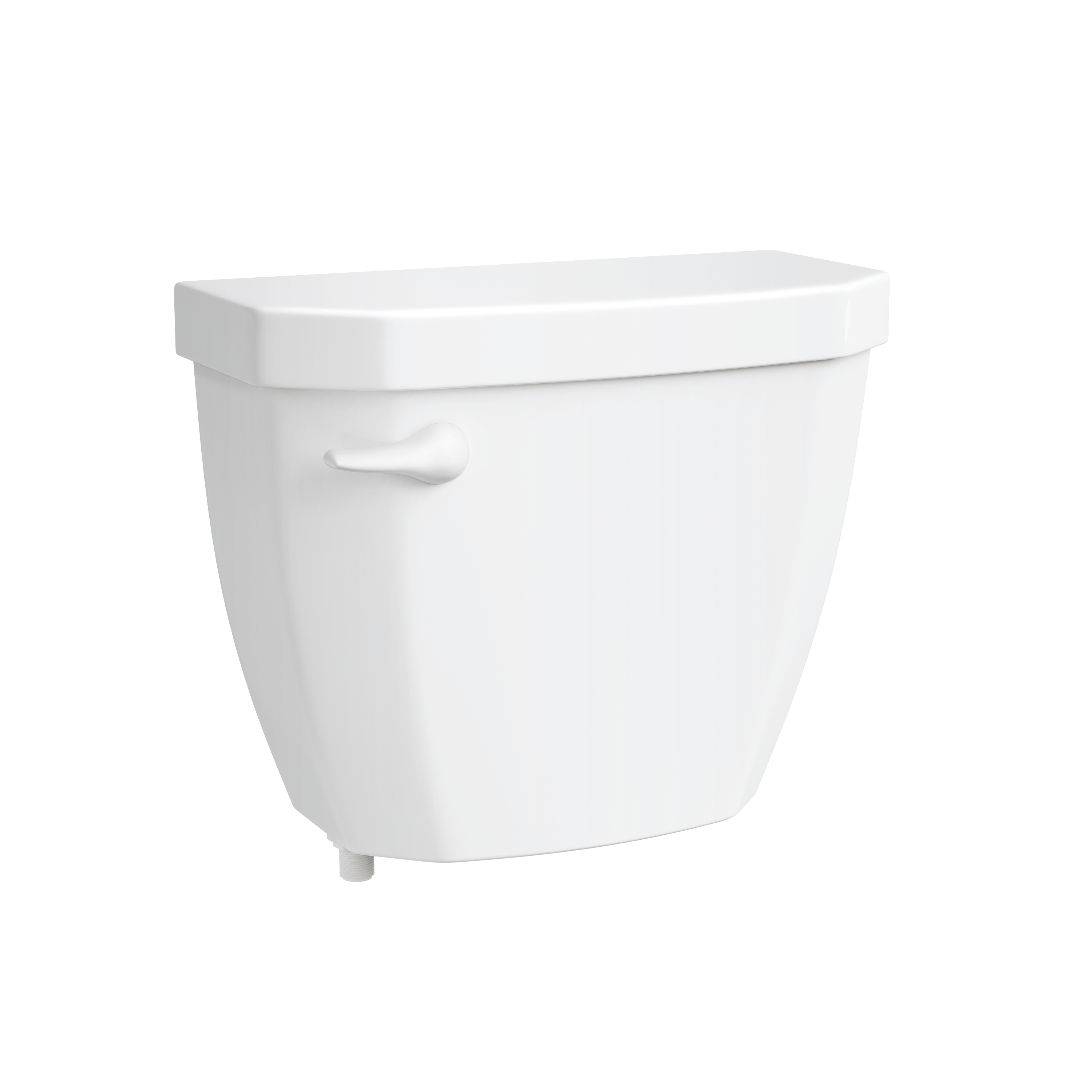 PROFLO&reg; White 1.28 gpf Floor Mount Toilet Tank 