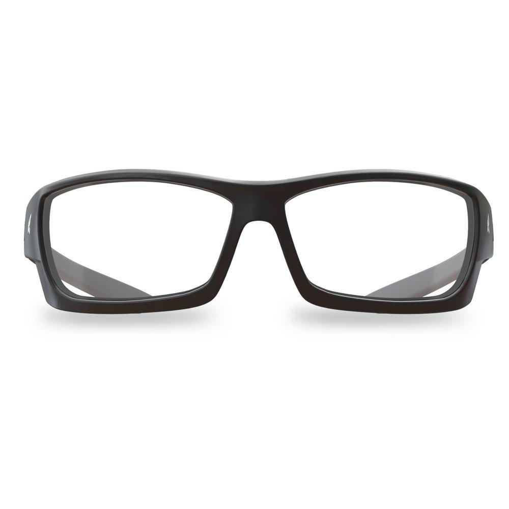 Edge Eyewear Black Black Frame Safety Glass 