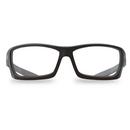 Black Frame Safety Glass with Clear Lens