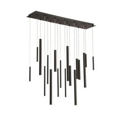 1W 18-Light LED Pendant in Black