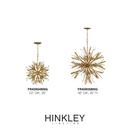 Fredrick Ramond Burnished Gold 60W 13-Light Candelabra E-12 Chandelier 