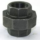 2 in. Ground Joint Plastic Union in Black