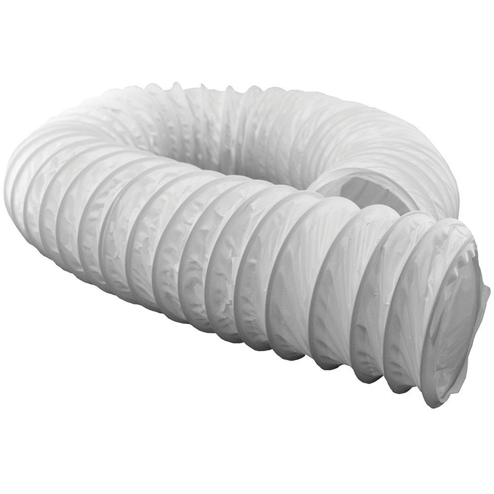 Jones Stephens White 20 ft. Vinyl Dryer Vent 