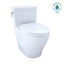 TOTO Cotton 1.28 gpf Elongated Floor Mount One Piece Toilet 