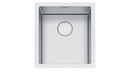 Franke Stainless Steel 17-1/2 x 19-1/2 in. No Hole Single Bowl Undermount Kitchen Sink 