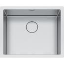Franke Stainless Steel 23-1/2 x 19-1/2 in. No Hole Single Bowl Undermount Kitchen Sink