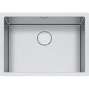 26-1/2 x 19-1/2 in. No Hole Stainless Steel Single Bowl Undermount Kitchen Sink