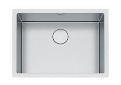 26-1/2 in. Undermount Stainless Steel Single Bowl Kitchen Sink