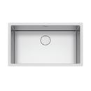 Franke Stainless Steel 32-1/2 x 19-1/2 in. No Hole Single Bowl Undermount Kitchen Sink 