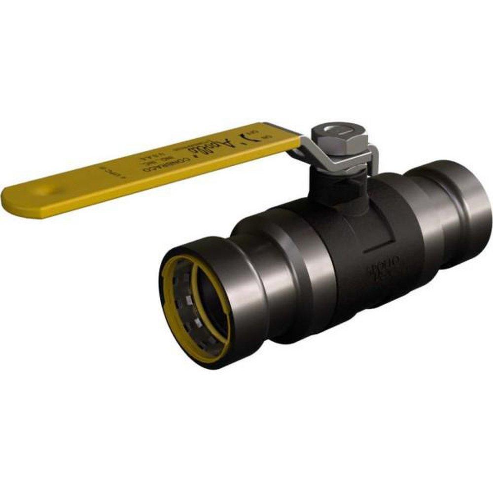 Apollo&reg; PowerPress Carbon Steel Press Lever Handle Gas Ball Valve 