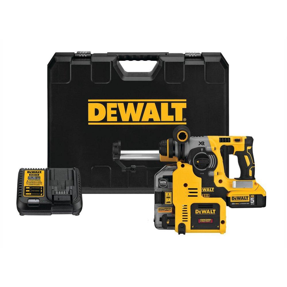 DEWALT Black Cordless 1 in. Rotary Hammer Kit 