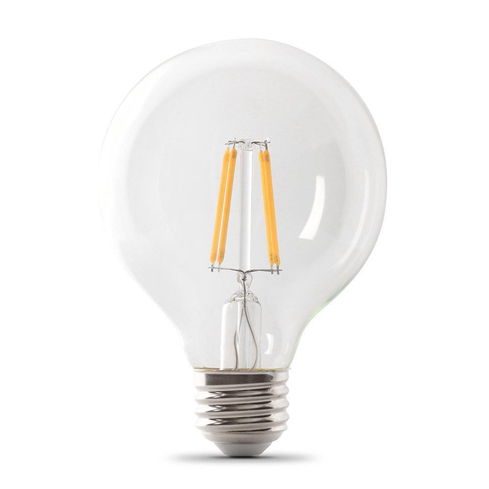 Feit Electric White 2.5W Dimmable LED Medium E-26 Bulb 