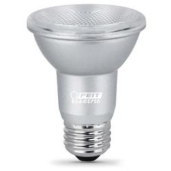 5W 3-2/5 in. LED PAR20 Medium E-26 Base 3000 Kelvin Dimmable Bulb in Silver
