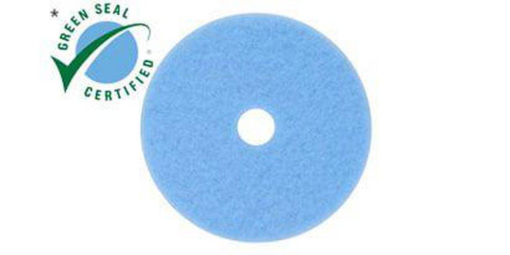 3M&trade; Sky Blue Plastic Burnishing Pad in Sky Blue (Case of 5) 